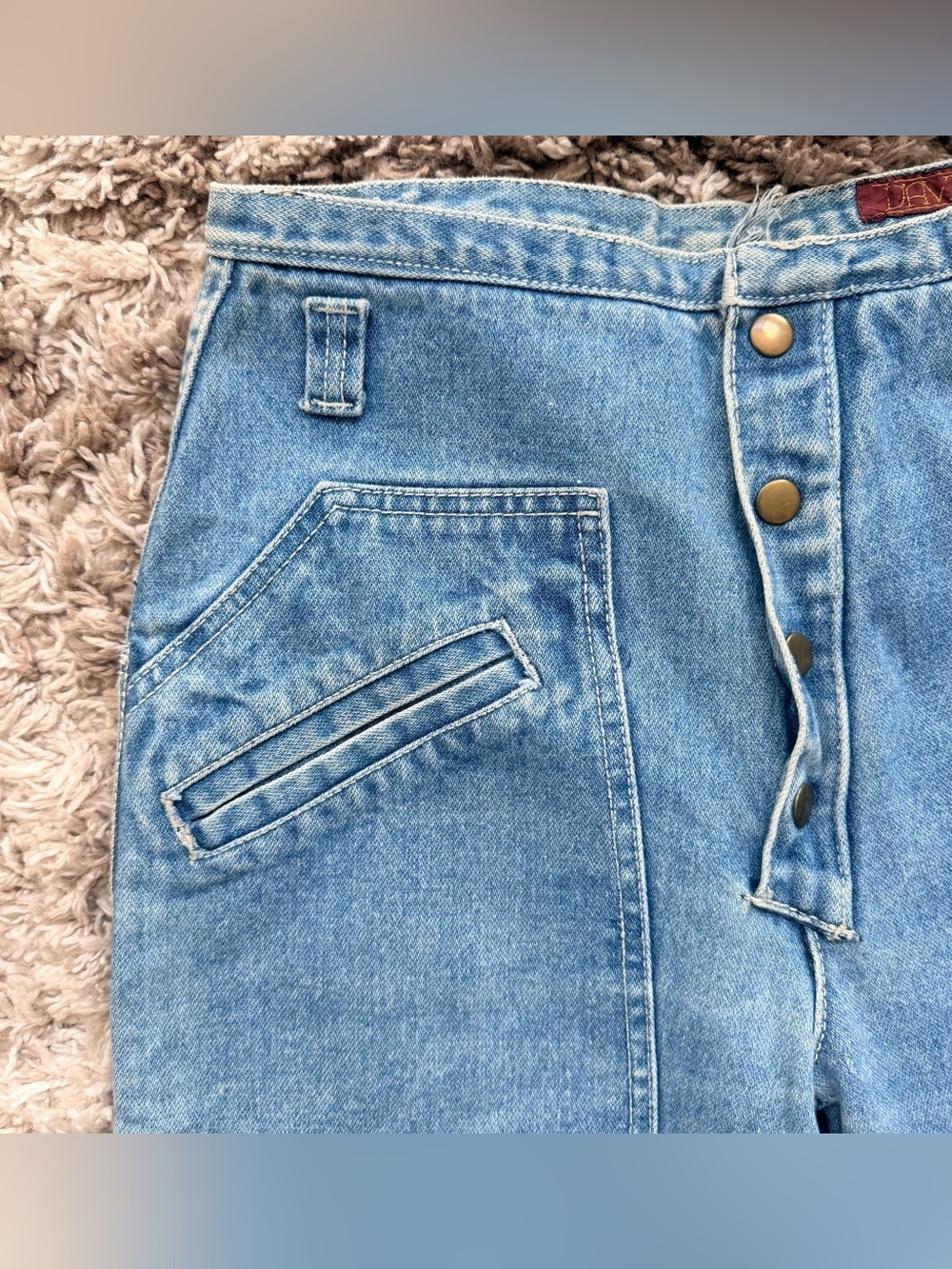 Vintage D’Avenza High Waist Straight Jeans Sz 27 very fly jeans
